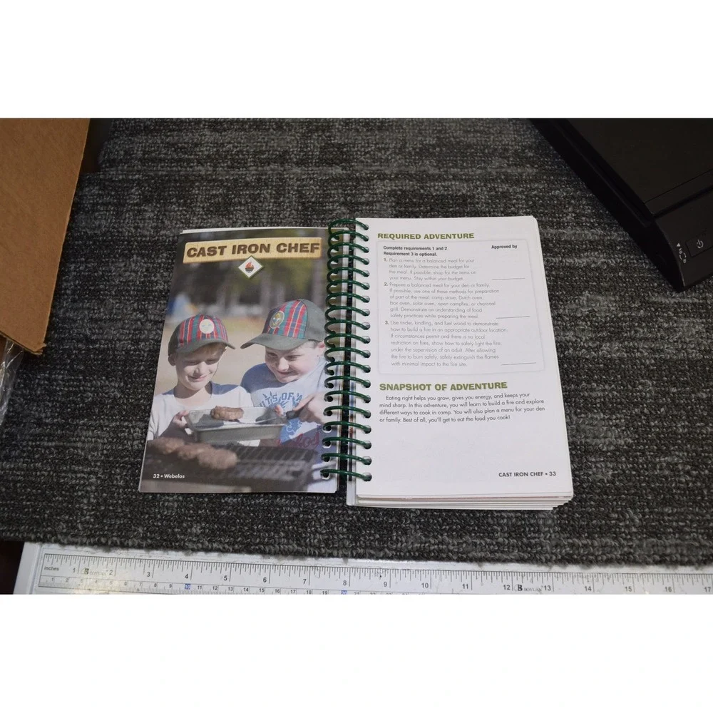 Official Cub Scout Webelos Spiral Bound Handbook 2021 - VERY GOOD Boy BSA